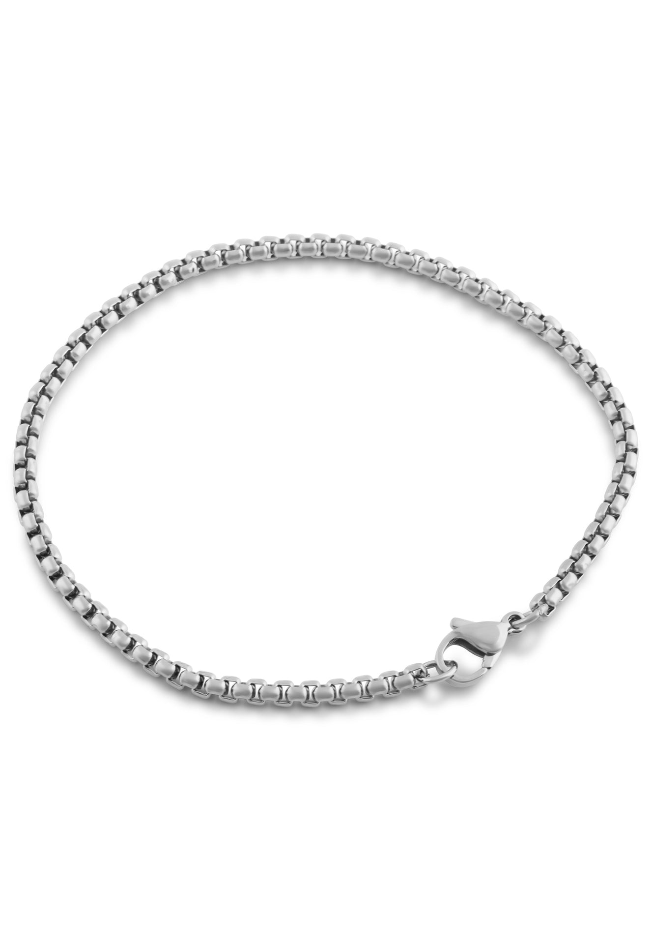 AK-B-BAC-04-Akitsune-Baca-Chain-Link-Bracelet-Silver-Side-2