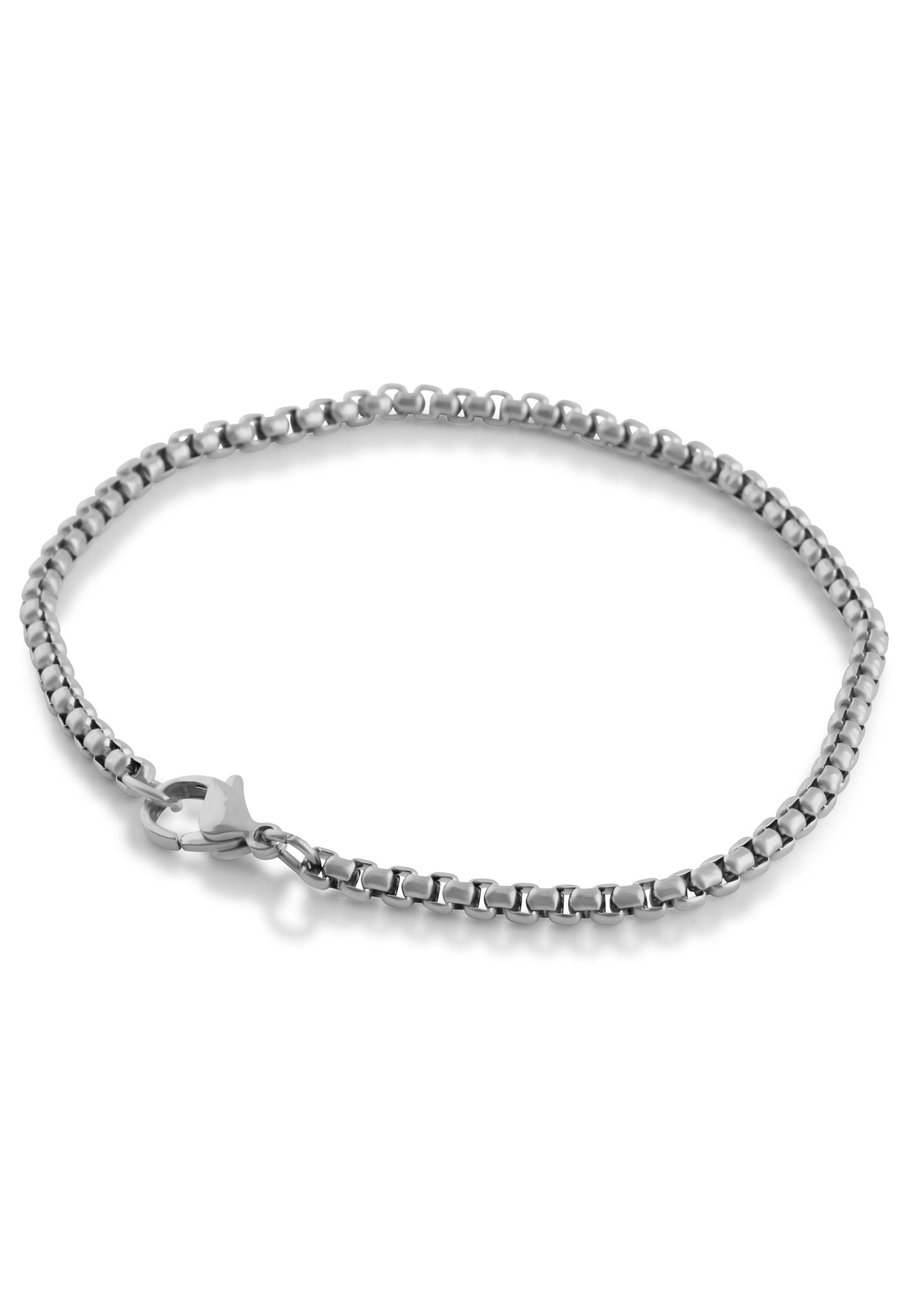 AK-B-BAC-04-Akitsune-Baca-Chain-Link-Bracelet-Silver