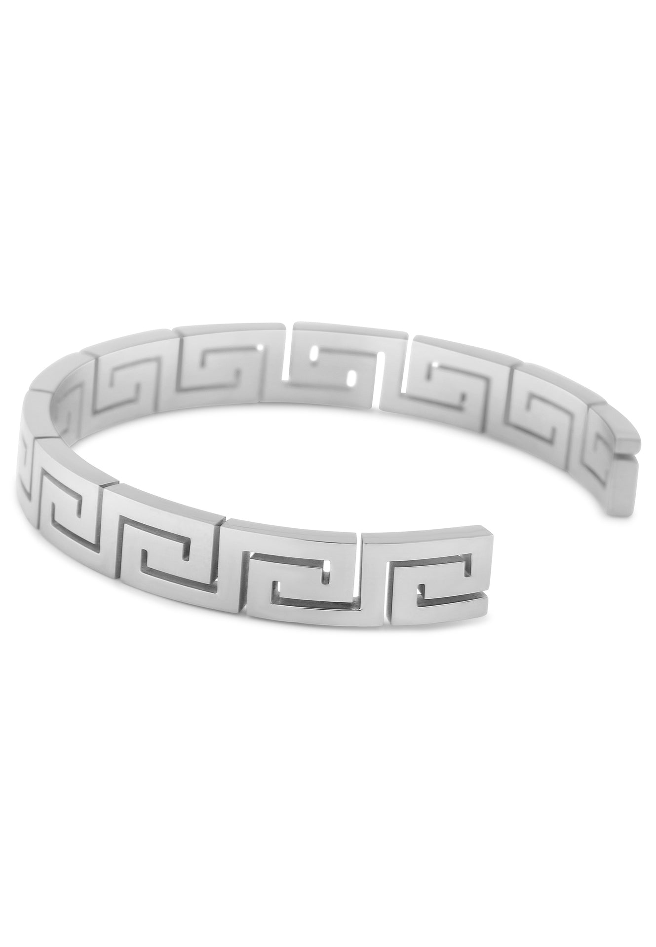 AK-CB-ARG-03-Argius-Meander-Bangle-Silver-Flat