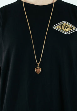 AK-PEN-INS-02-Akitsune-Insignia-Pendant-Gold-Shield-Model