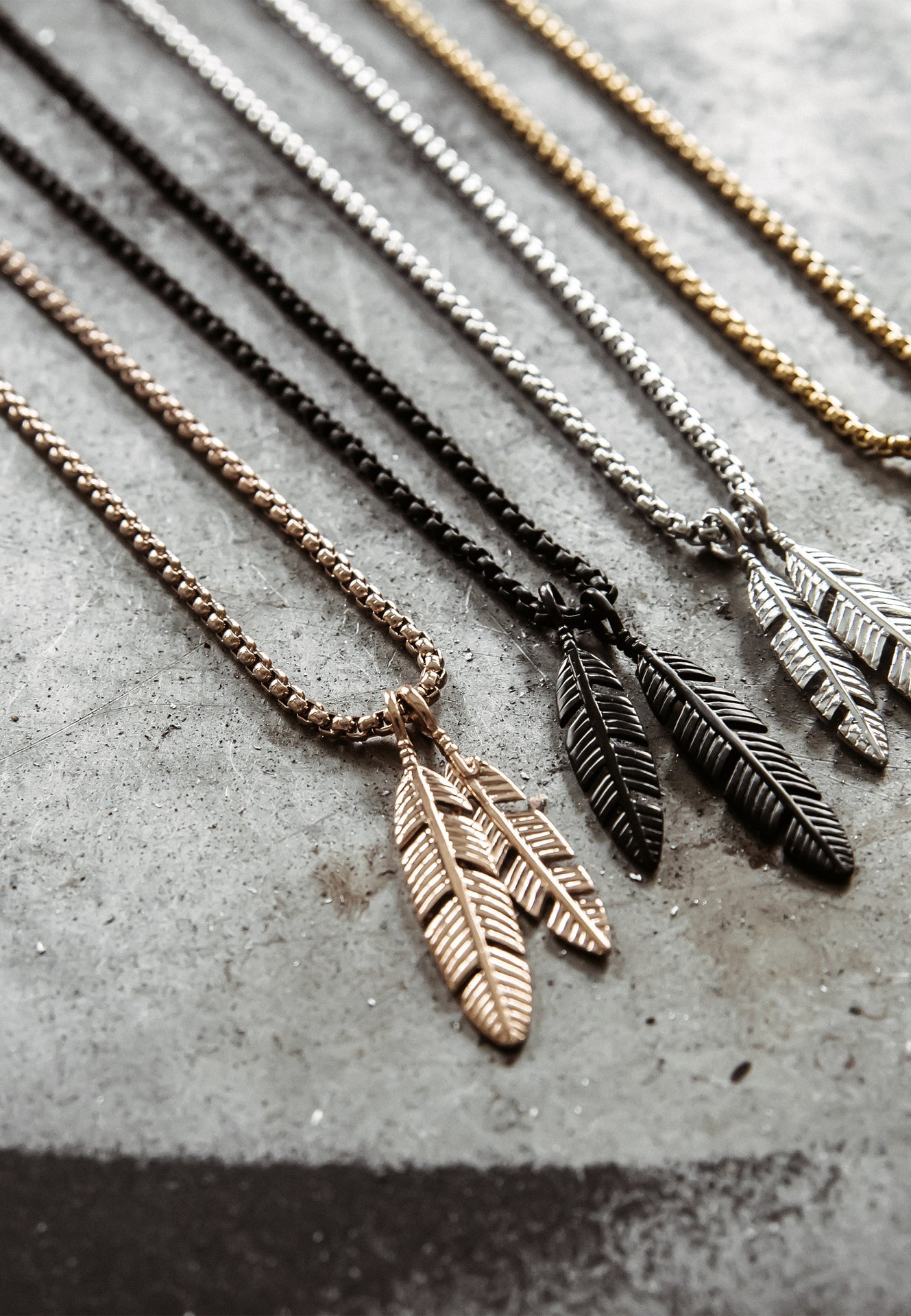 AK-PEN-LEV-0X-Akitsune-Levitas-Feather-Pendant-Necklace-Collection-Mood