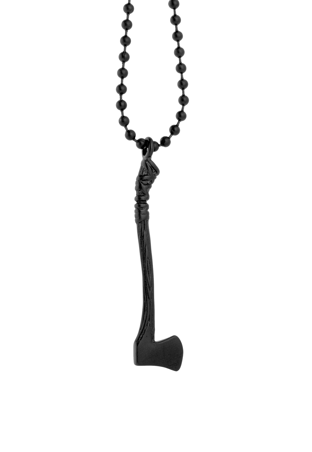 AK-PEN-SEC-01-Akitsune-Securis-Pendant-Necklace-Matte-Black-Back