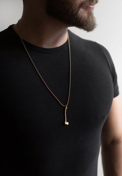 AK-PEN-SEC-02-Akitsune-Securis-Pendant-Necklace-Gold-Model-2