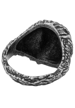 AK-R-ROC-02-Akitsune-The-Rock-Ring-Antique-Silver-Back