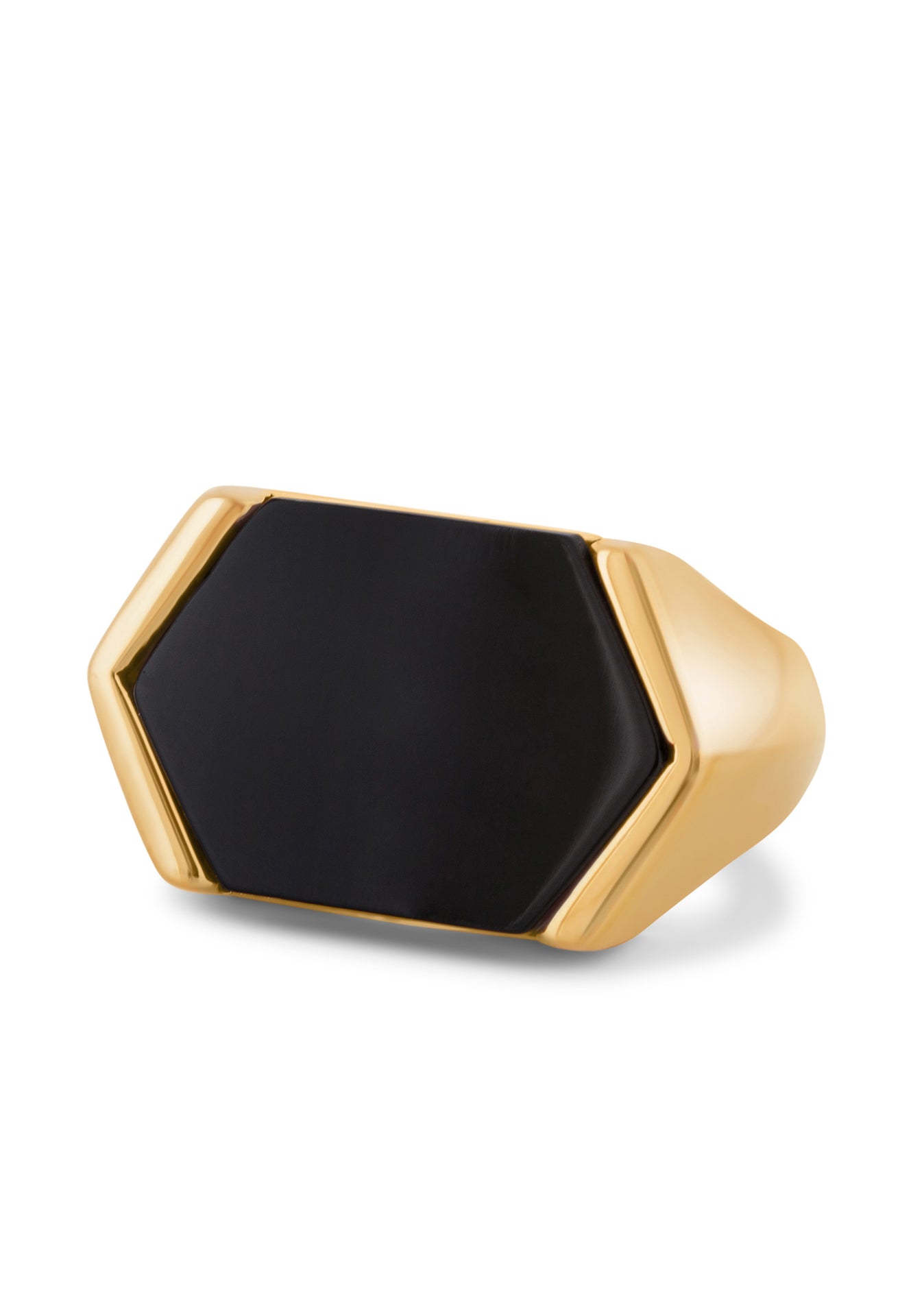 Akitsune-Abyssum-Ring-Gold-Black-Stone-Front