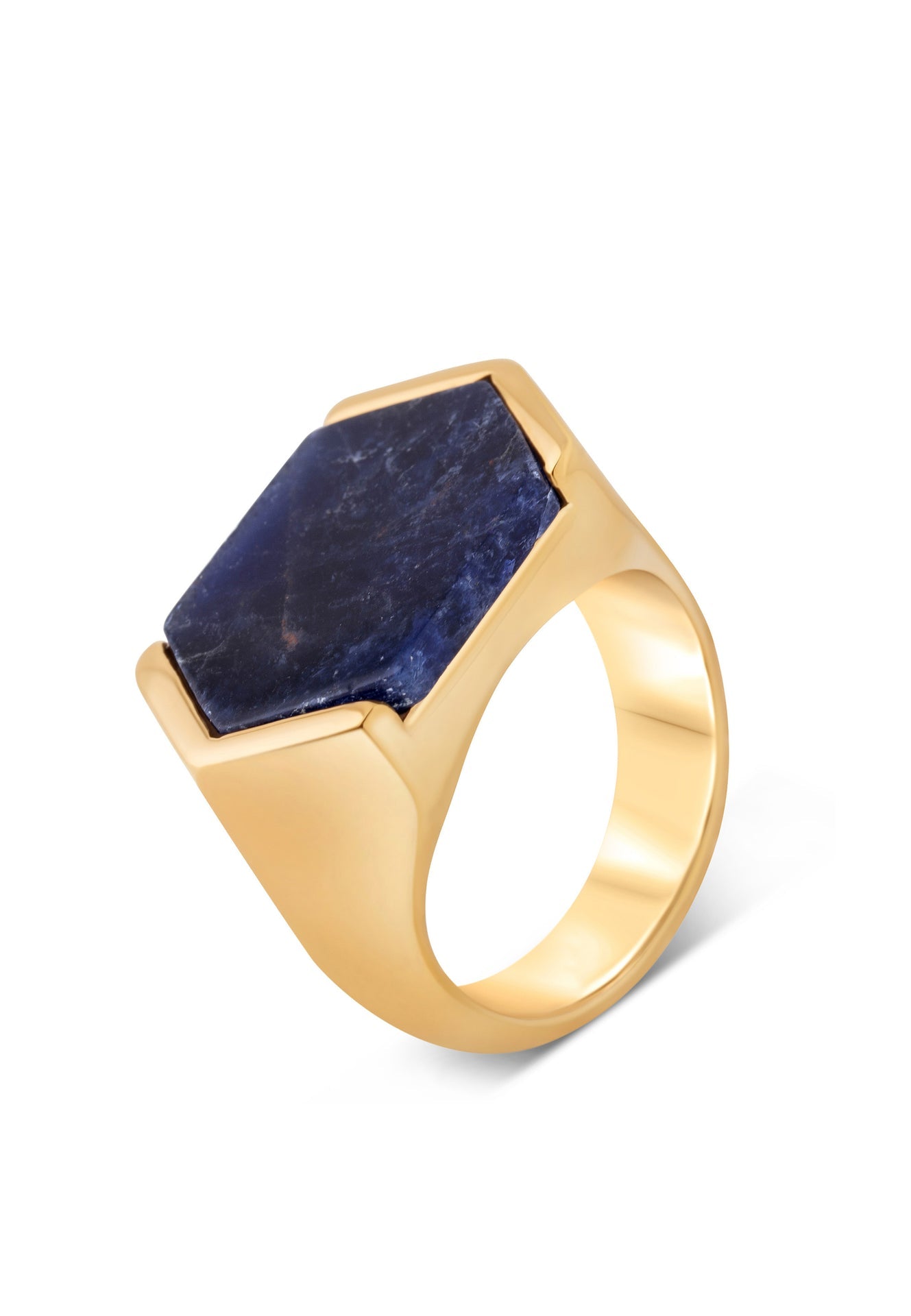 Akitsune-Abyssum-Ring-Gold-Blue-Vein-Stone-Top