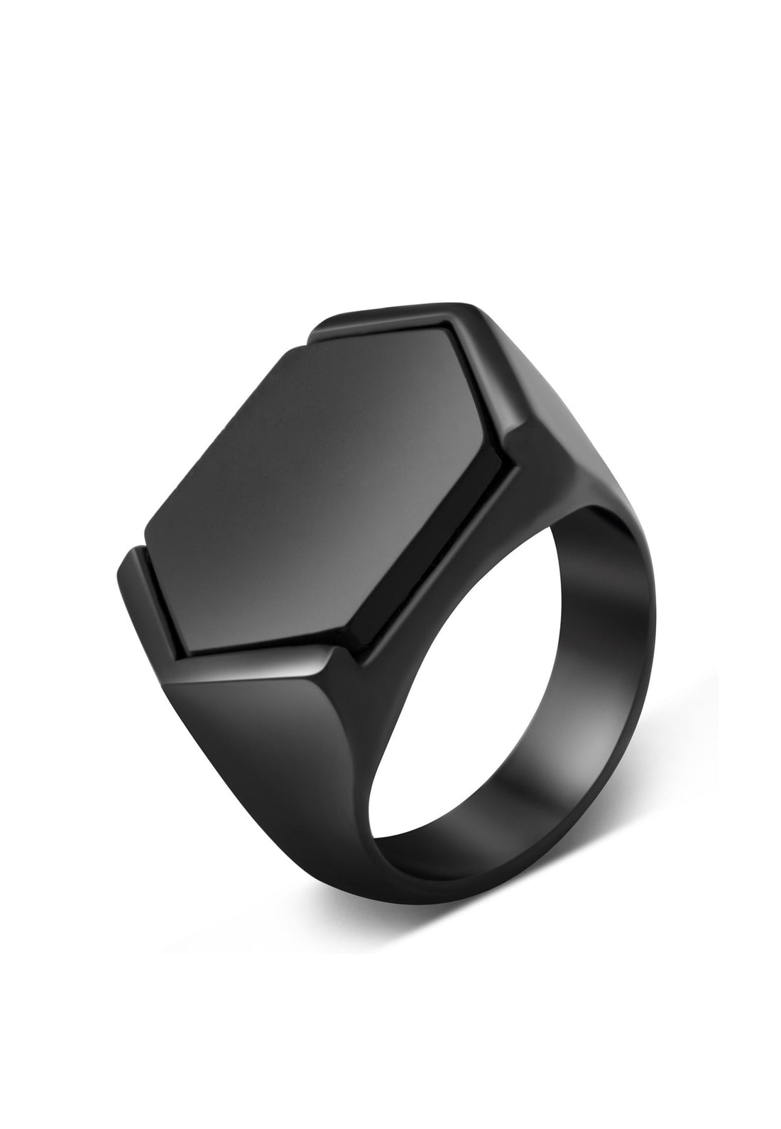 Abyss Ring Schwarz Matt - Schwarz