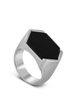 Akitsune-Abyssum-Ring-Silver-Black-Stone-Top