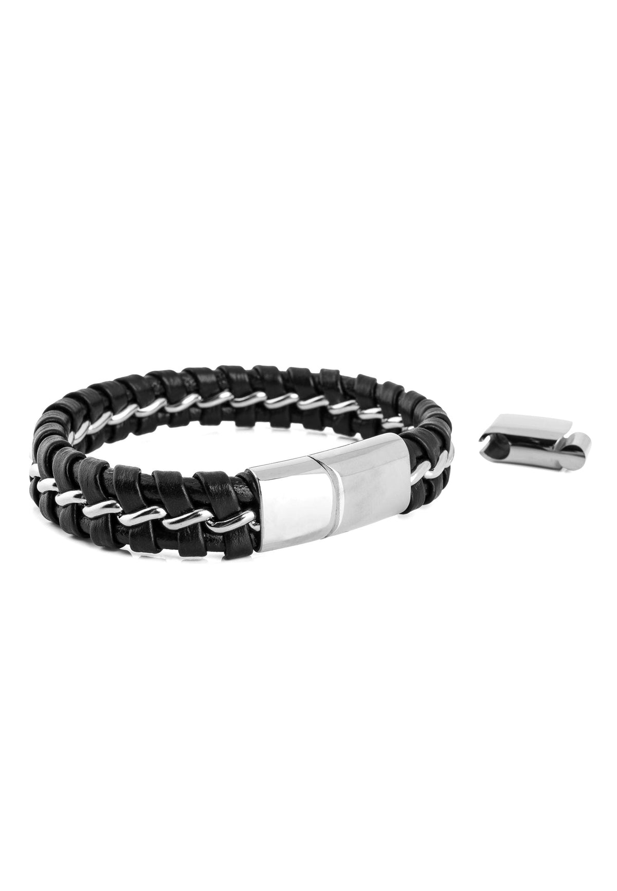 Men's Silver Stainless Steel Necklace Link Curb Box Chain Fashion Men's Silver Stainless Steel Necklace Link Curb Box Chain Fashion