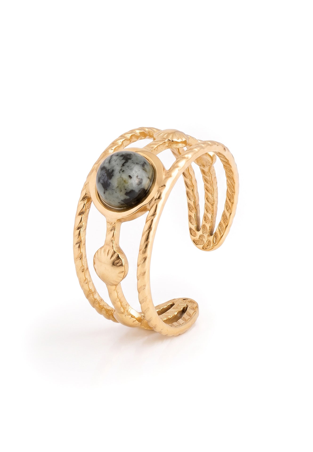 Anello triplo Amara Oro