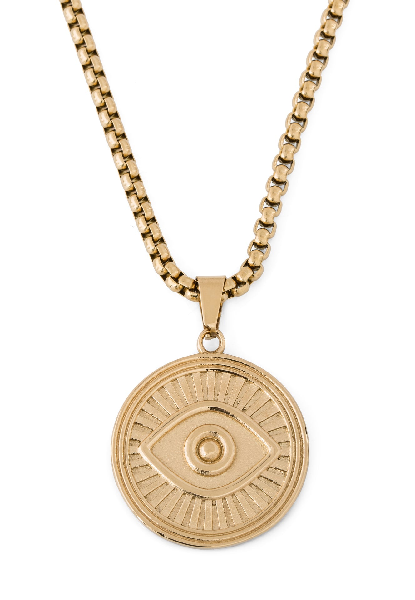 Akitsune-Astra-Pendant-Necklace-Gold-70-cm-All-seeing-eye-4