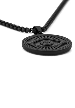 Akitsune-Astra-Pendant-Necklace-Matte-Black-70-cm-All-seeing-eye-2
