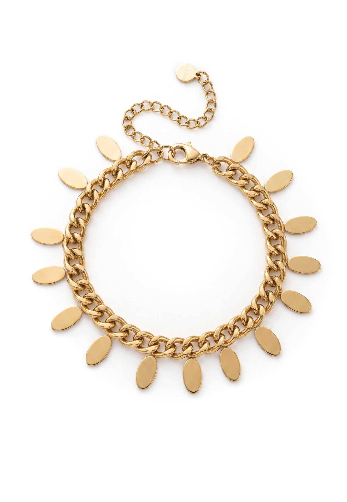 Akitsune Aurelia Chain Bracelet gold tone