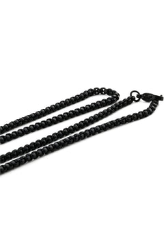 Akitsune-Baca-Chain-70cm-Matte-Black-Detail