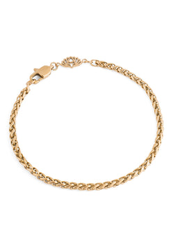 Akitsune-Cor-Wheat-Chain-Bracelet-Gold-2