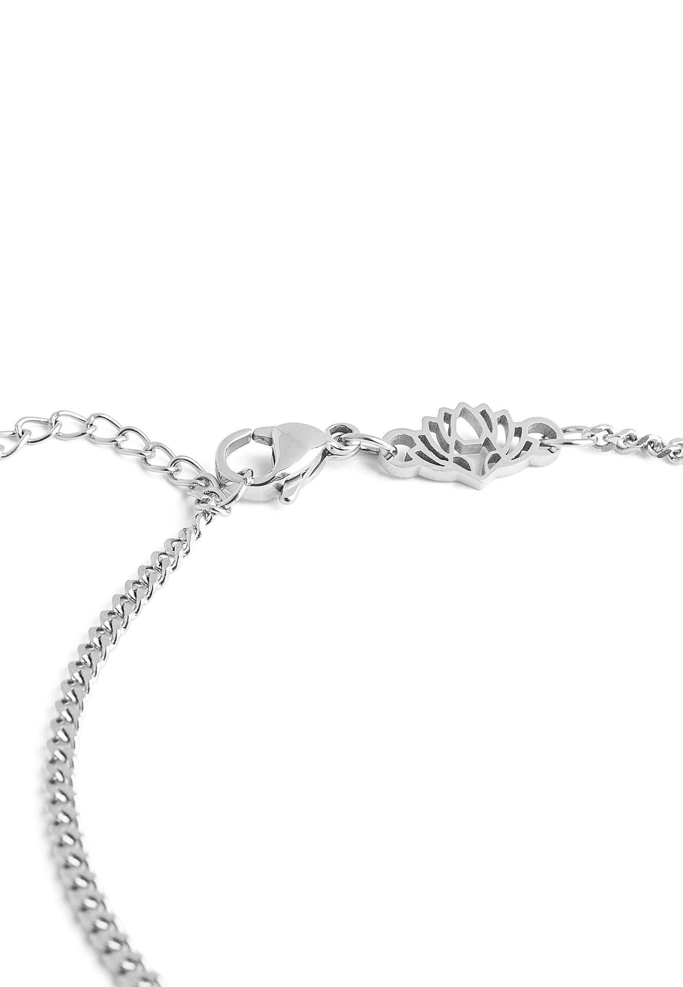 Akitsune-Cuban-Chain-Bracelet-2mm-Silver-Detail