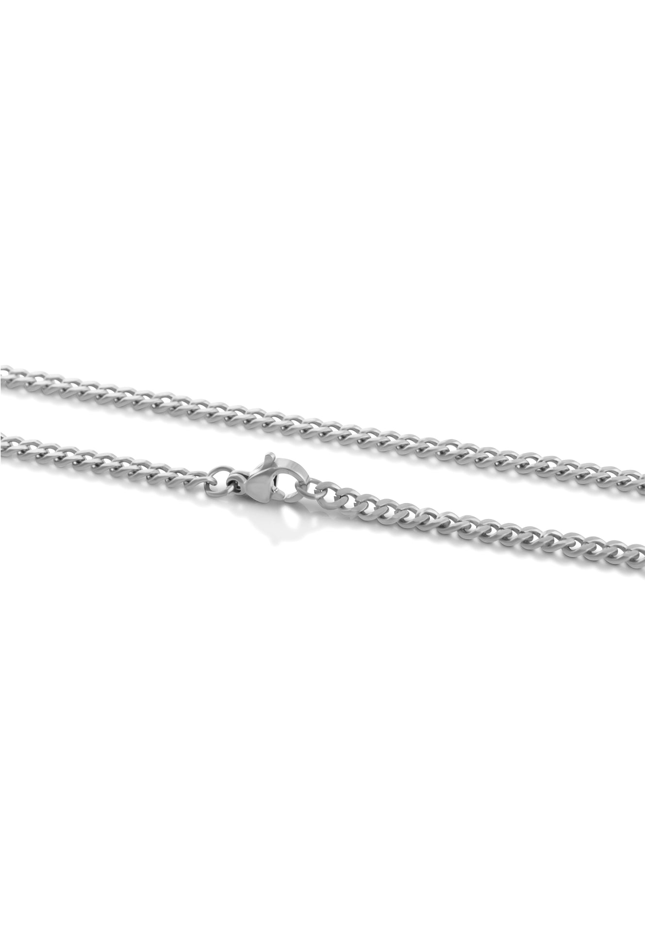 Akitsune-Fibra-Chain-3mm-Silver-Lobster-Clasp