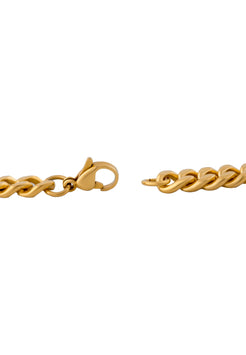 Akitsune-Fibra-Chain-9mm-Gold-Lobster-Clasp