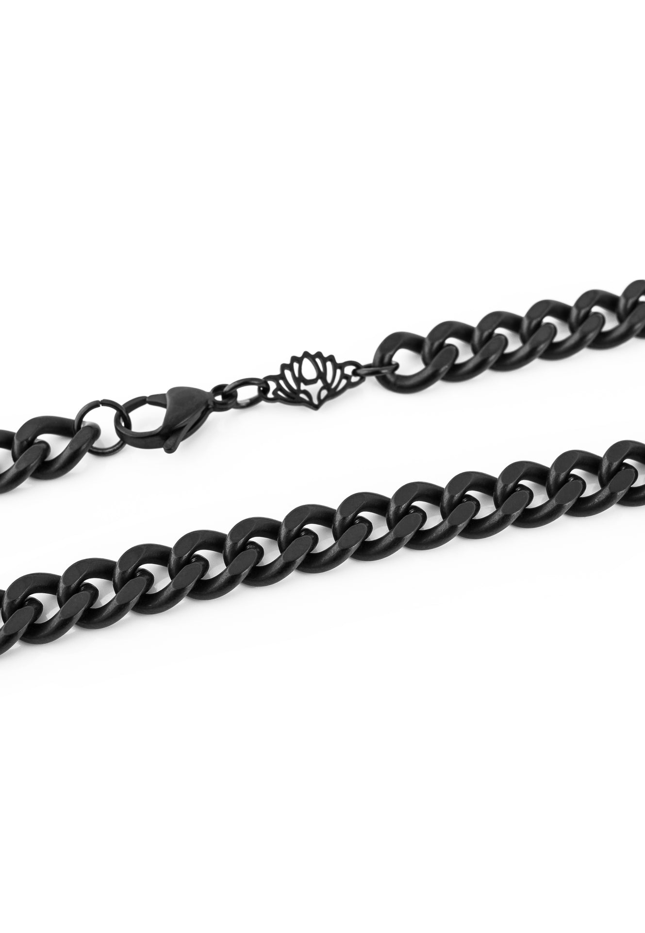 Akitsune-Fibra-Chain-9mm-Matte-Black-Lobster-Clasp