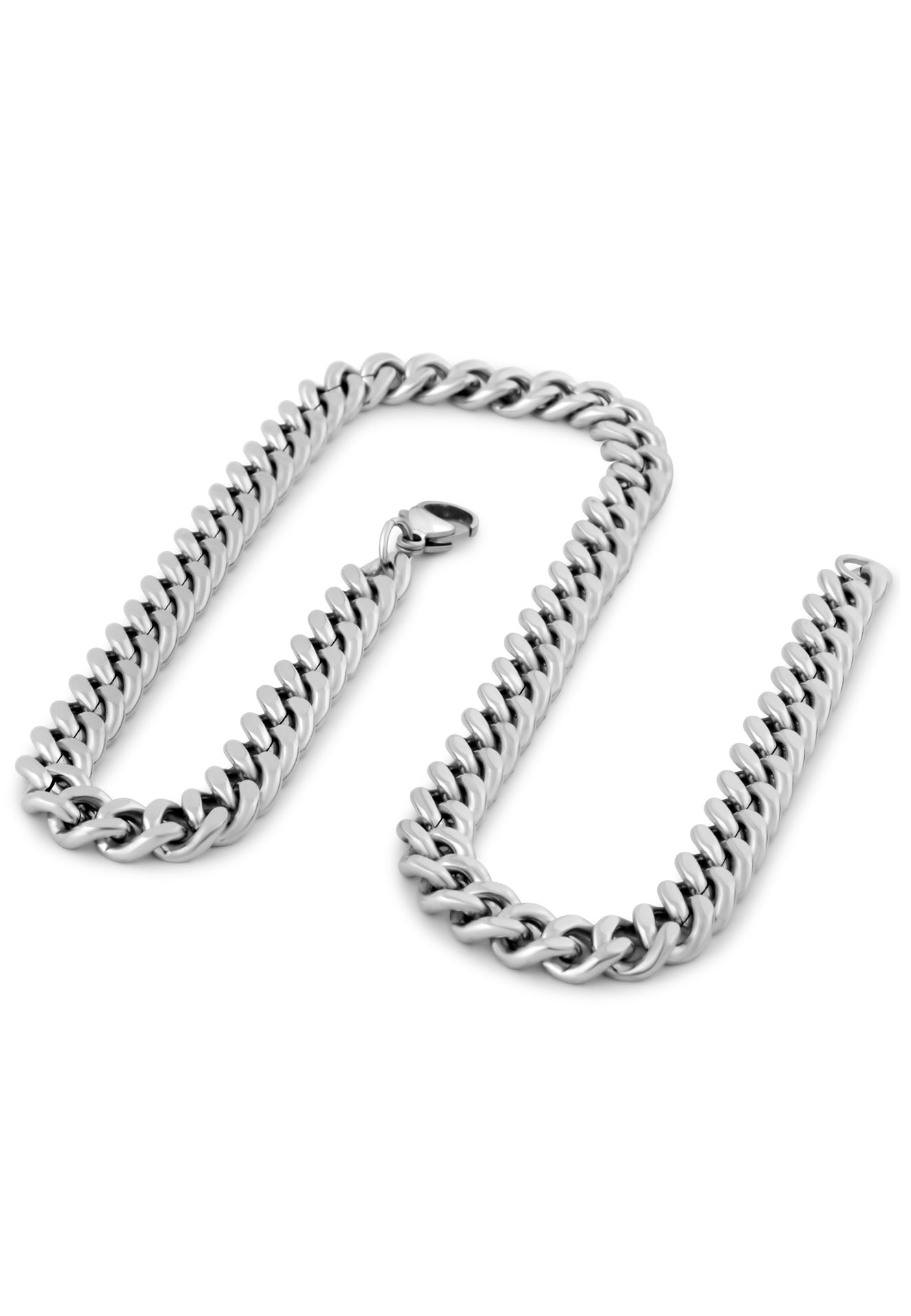 Akitsune-Fibra-Chain-9mm-Silver-Necklace