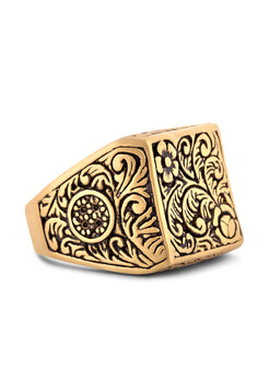 Akitsune-Floris-Ring-Gold-Side-2