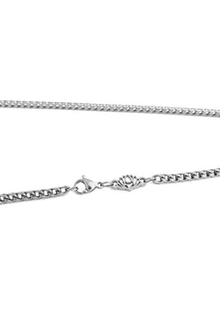 Akitsune-Franco-Necklace-Chain-Silver-3mm-Lobster-Clasp