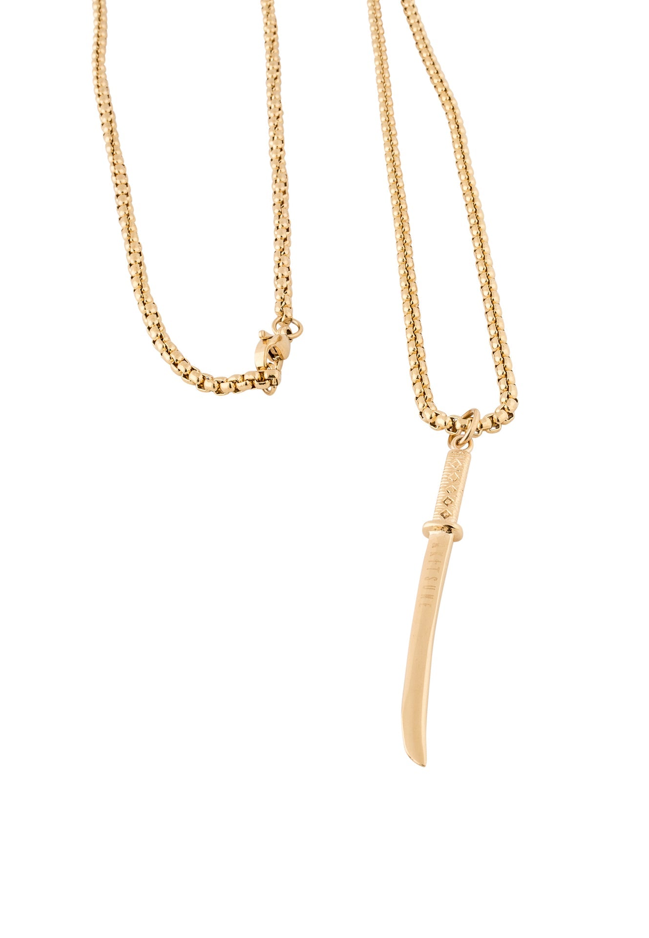 Akitsune-Gladius-Pendant-Kantana-Gold-Chain