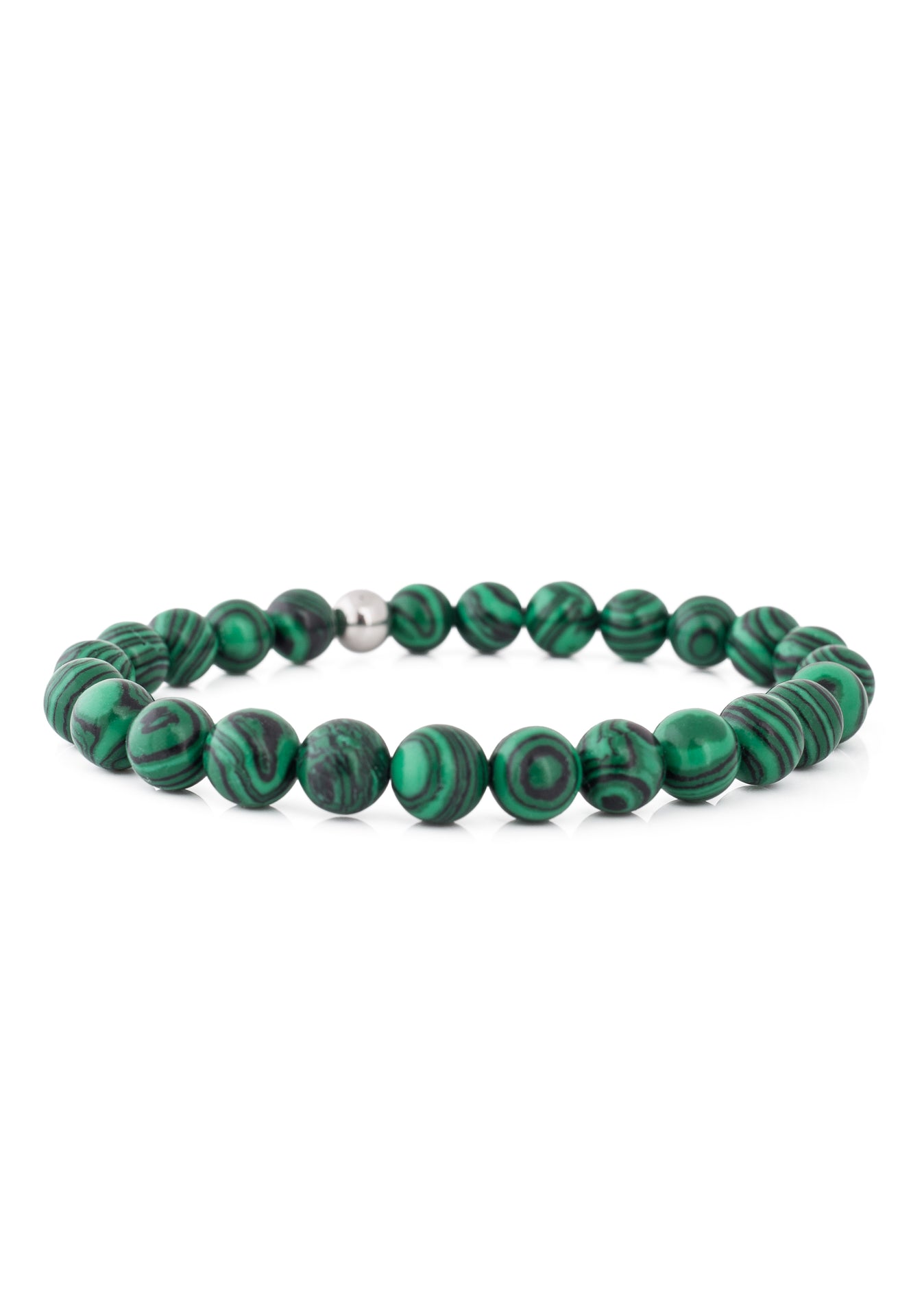 Akitsune-Globae-Beaded-Bracelet-Artificial-Malachite-1