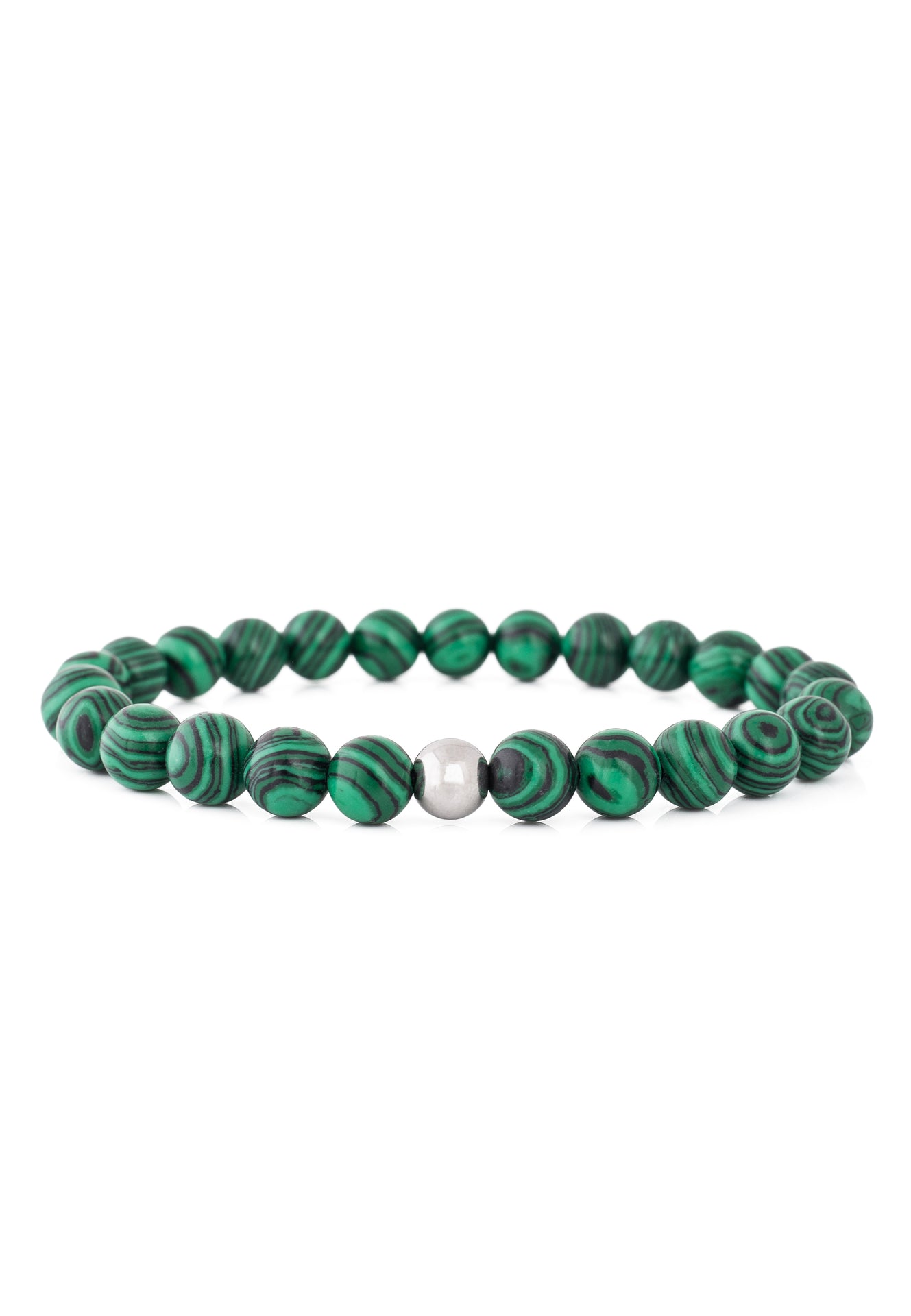 Akitsune-Globae-Beaded-Bracelet-Artificial-Malachite-2