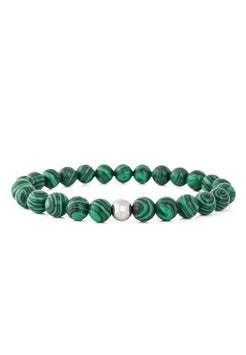 Akitsune-Globae-Beaded-Bracelet-Artificial-Malachite-2