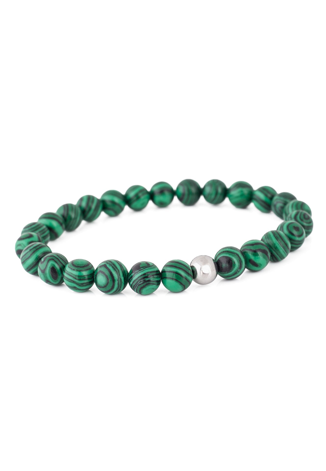Akitsune-Globae-Beaded-Bracelet-Artificial-Malachite-3