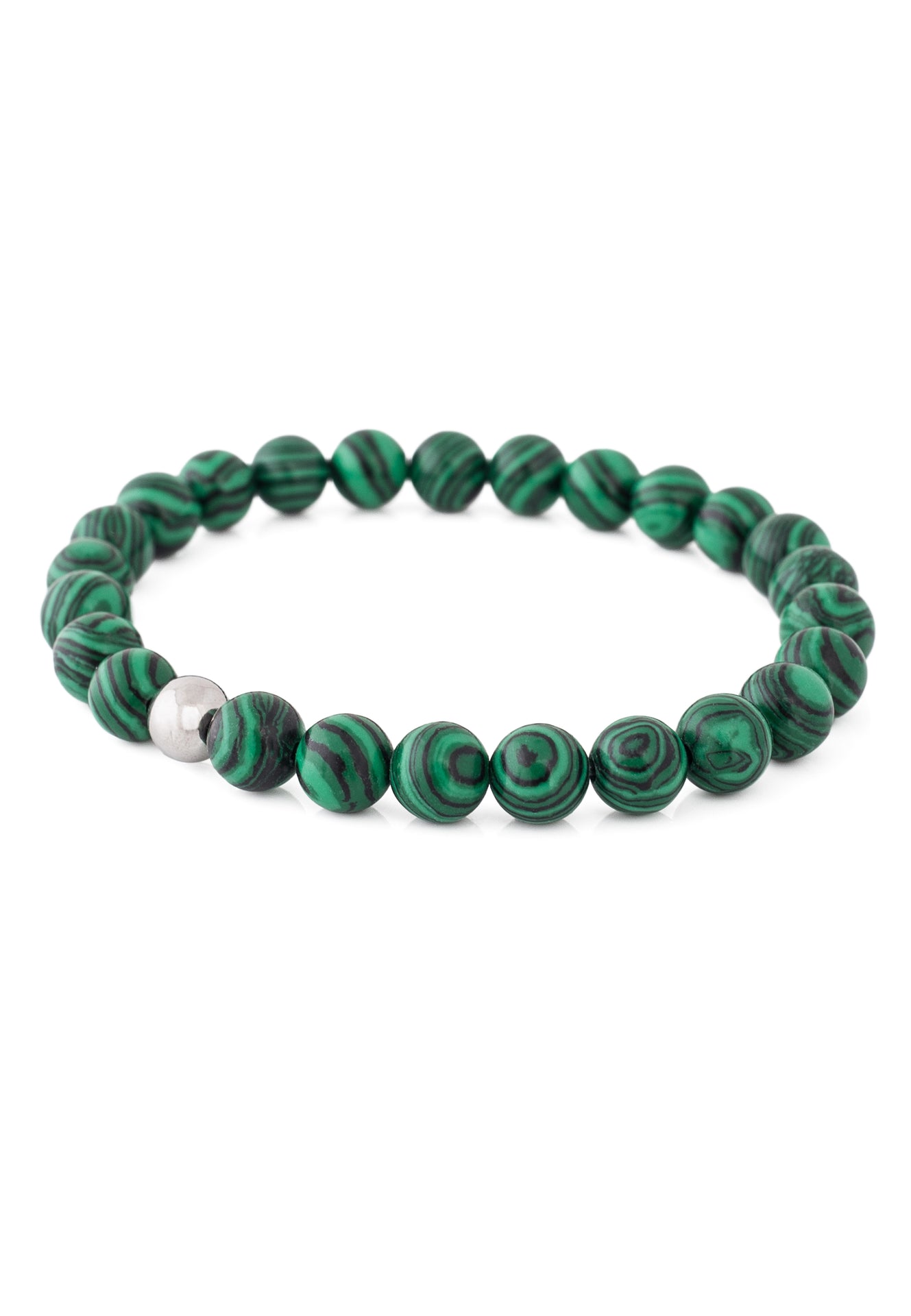 Akitsune-Globae-Beaded-Bracelet-Artificial-Malachite-4