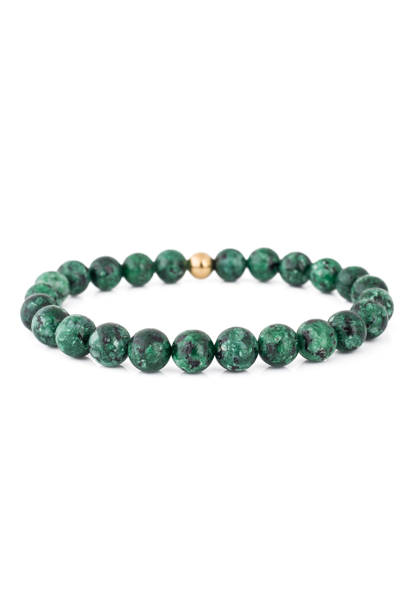 Akitsune-Globae-Beaded-Bracelet-Marble-Green-1