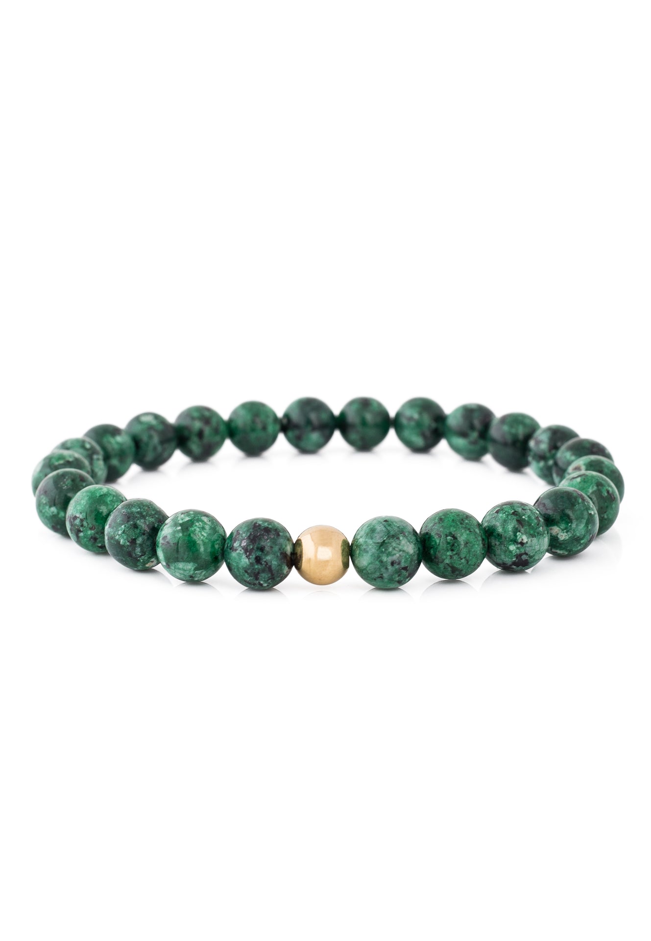 Akitsune-Globae-Beaded-Bracelet-Marble-Green-2