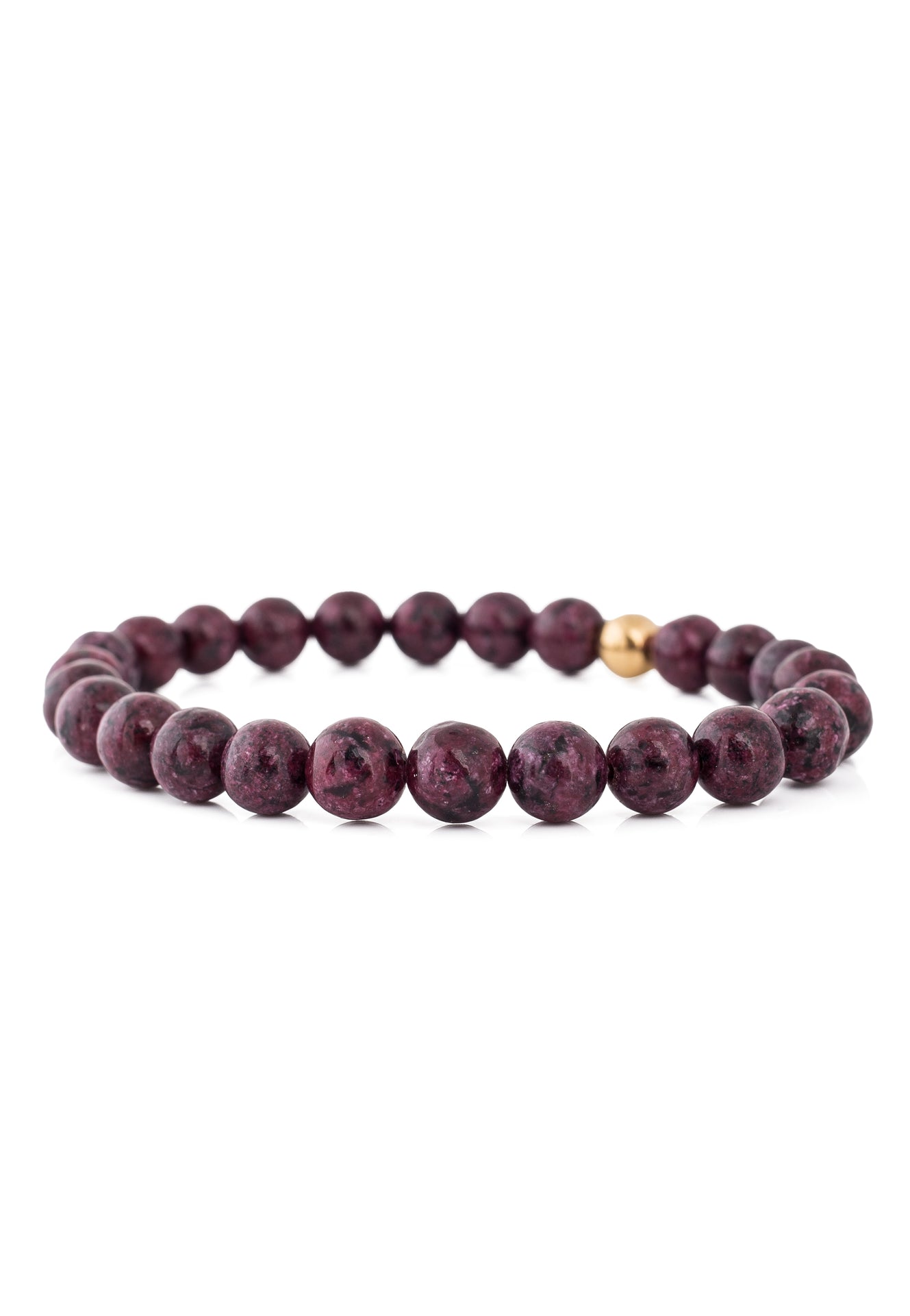 Akitsune-Globae-Beaded-Bracelet-Marble-Red-1