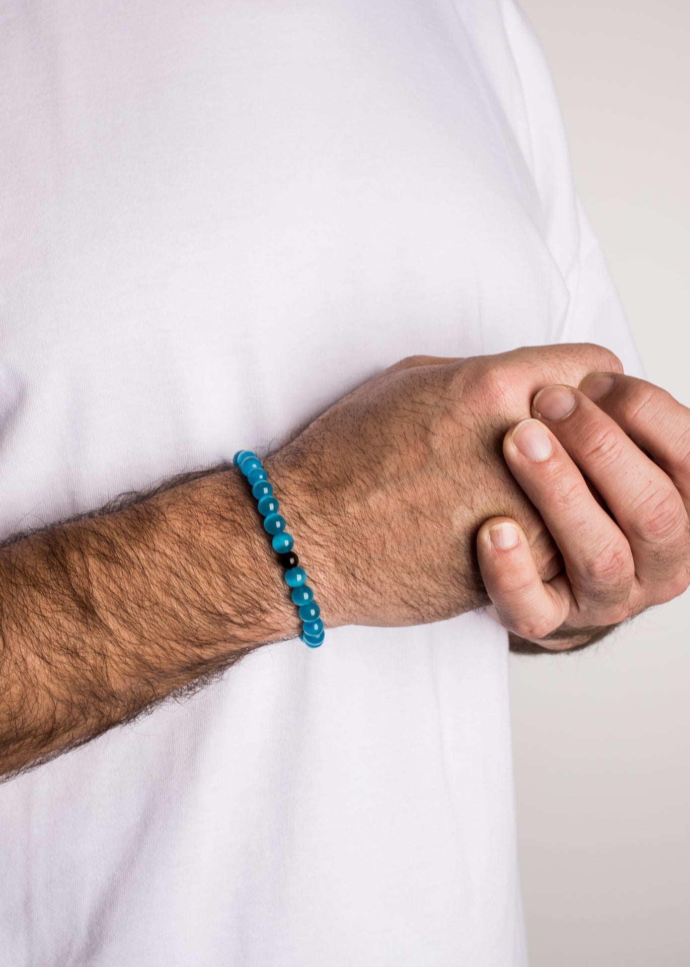 Akitsune-Globae-Beaded-Bracelet-Opal-Blue-4