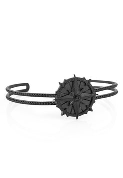 Akitsune-Guidance-Bangle-North-Start-Compass-Matte-Black-4