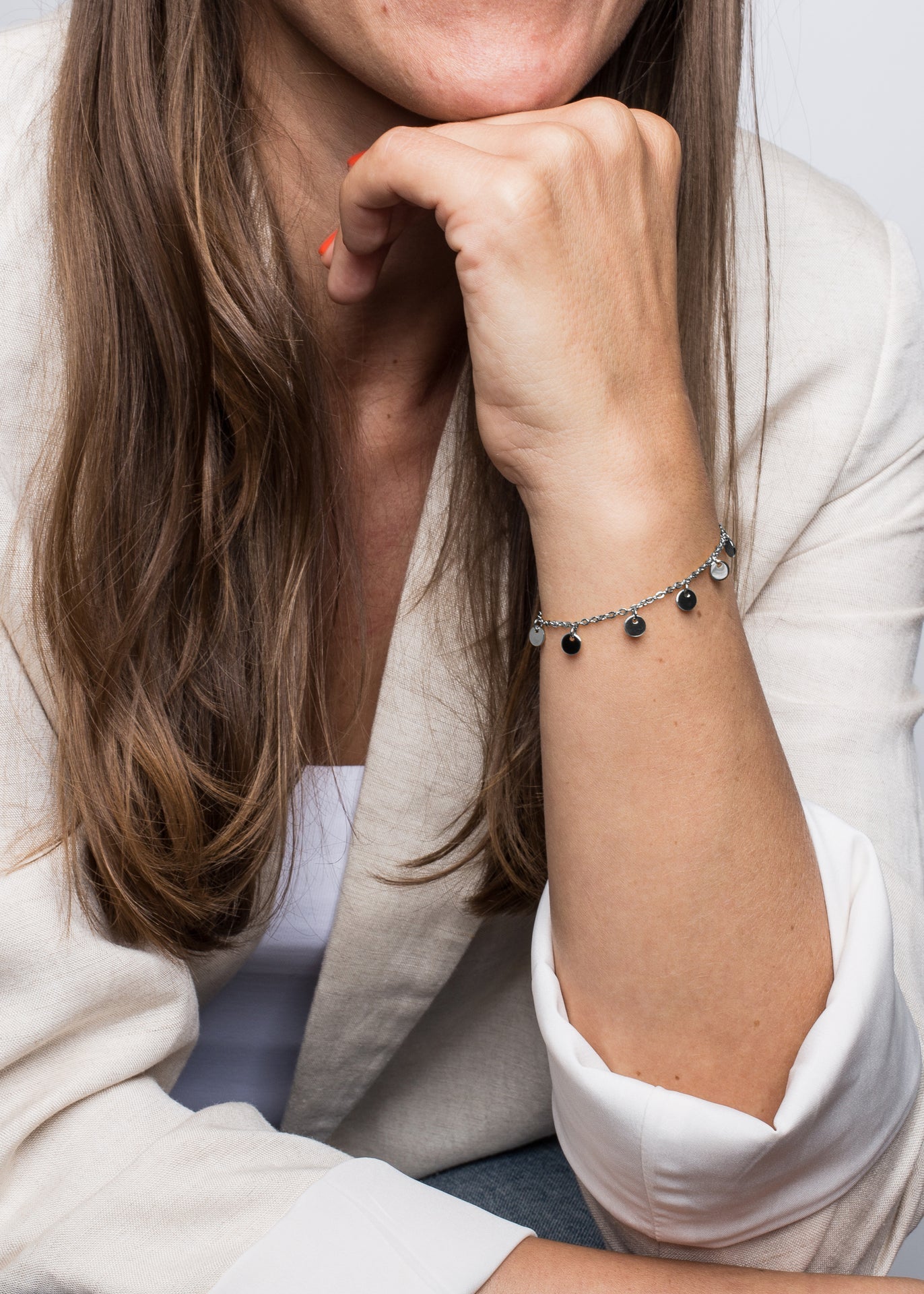 Akitsune-Harmony-Bracelet-Silver-Model-2