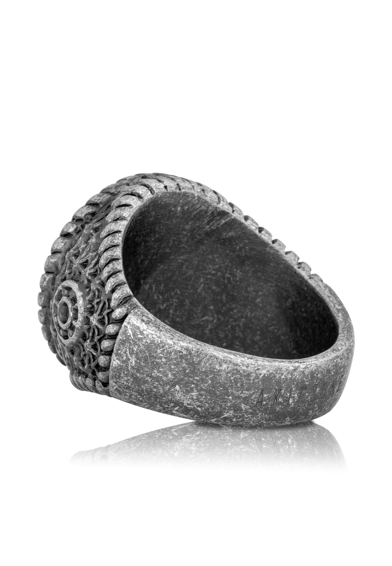 Imperator Ring Antique Silver | Akitsune Premium Jewelry Online Shop