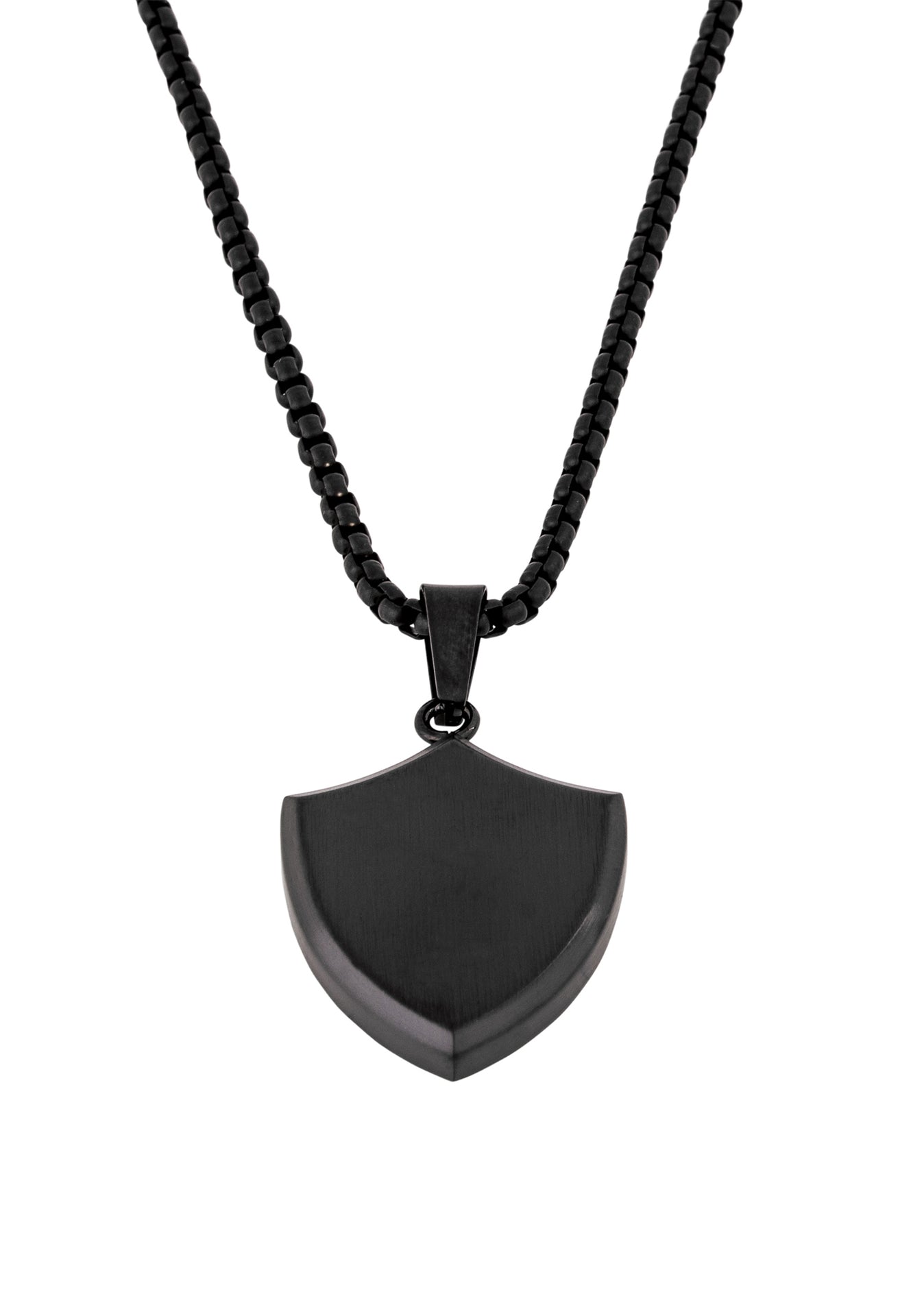 Akitsune-Insignia-Pendant-Matte-Black-Shield