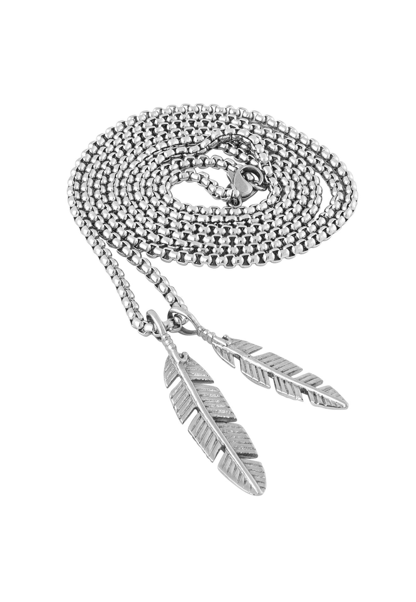 Akitsune-Levitas-Pendant-Necklace-Silver-Roll