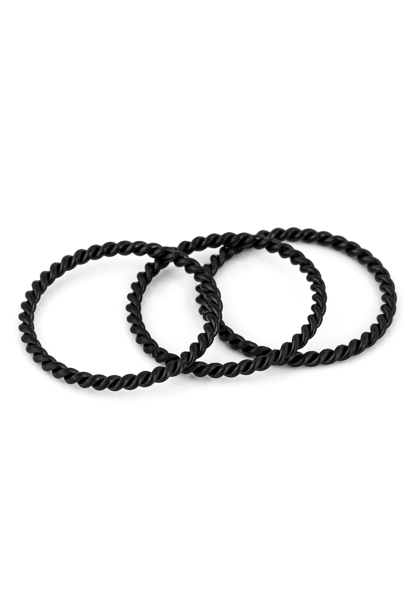 Akitsune-Mare-Ring-Matte-Black-Set-of-3-4