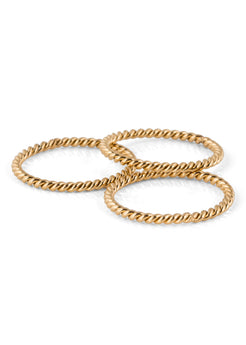 Akitsune-Mare-Wave-Ring-Gold-Set-Flat