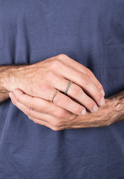 Akitsune-Mare-Wave-Ring-Silver-Model-4