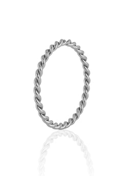 Akitsune-Mare-Wave-Ring-Silver