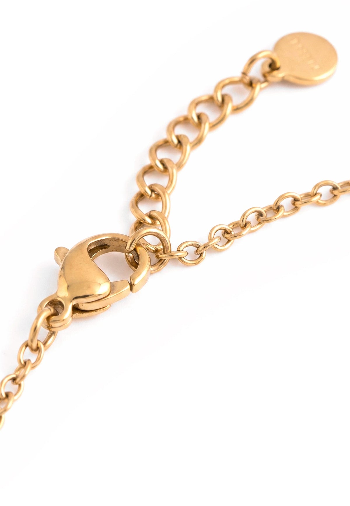 Akitsune Miraya Necklace gold tone, clasp detail