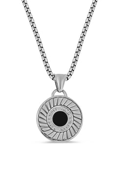 Akitsune-Mortis-Pendant-Silver-Medival-Front