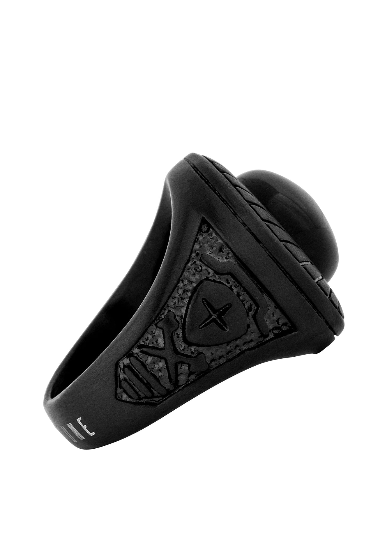 Akitsune-Mortis-Ring-Matte-Black-Up-2