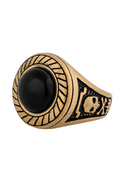 Akitsune-Mortis-Ring-Matte-Gold-Side-2