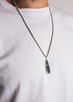 Akitsune-Nalu-Surf-Board-Pendant-Necklace-Silver-7